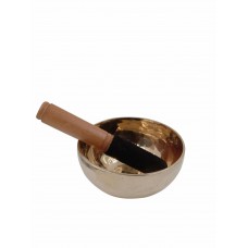 Exotic brass hand kansa singing bowl wirh stick Home decorative box meditation